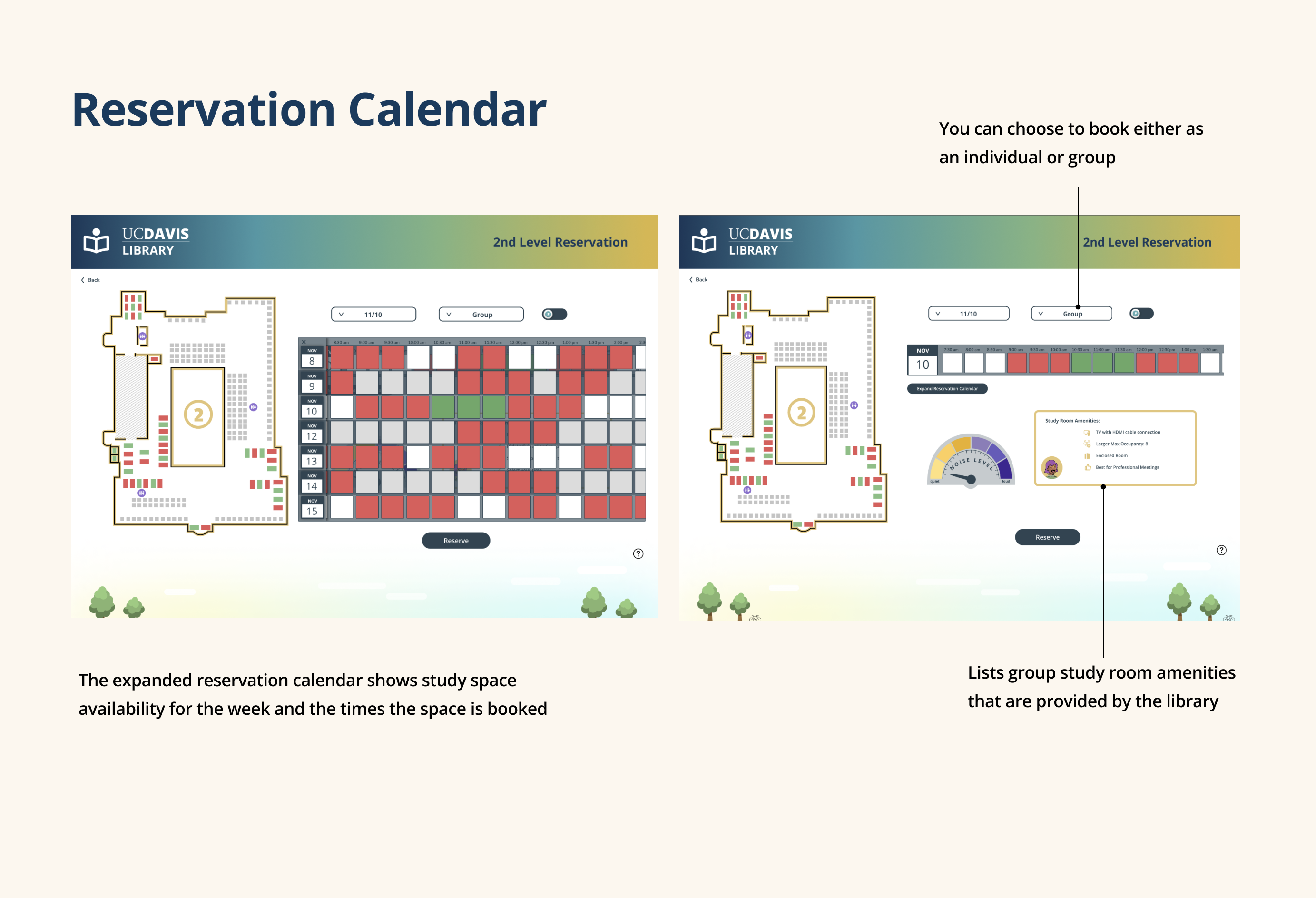 Reservation-calendar